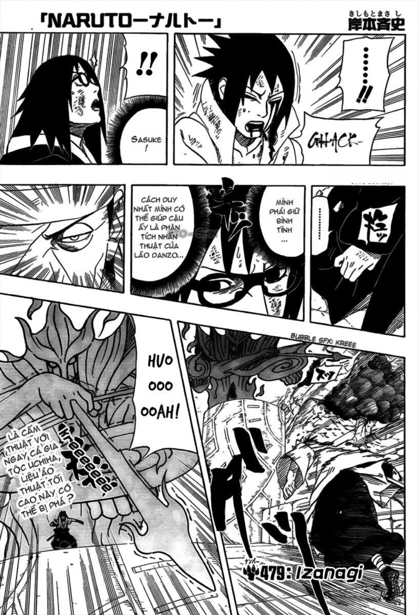Naruto chapter 479 Izanagi. 1-3