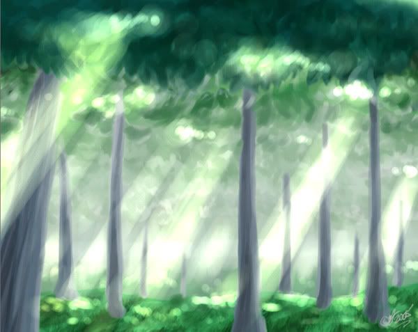 2 Nights and A Day W.I.P Forest_by_tiffa