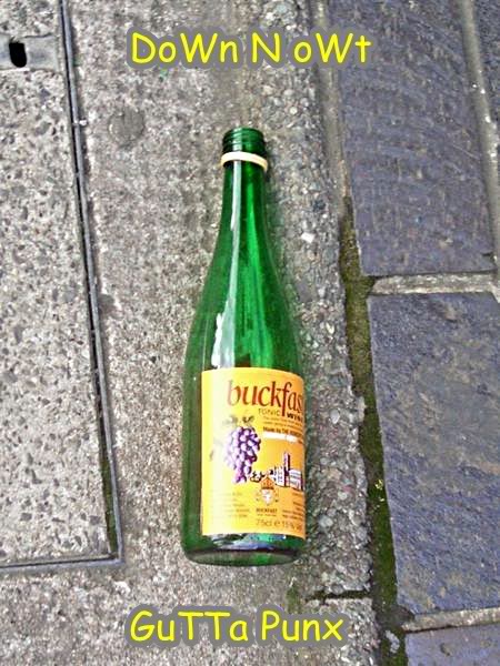 Buckfast our other national drink 450px-Buckfast_bottle_in_the_street