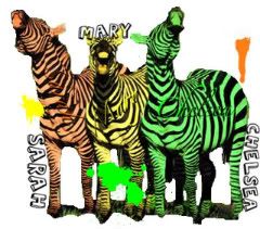 All my creations *LOTS AN LOTS* Zebras