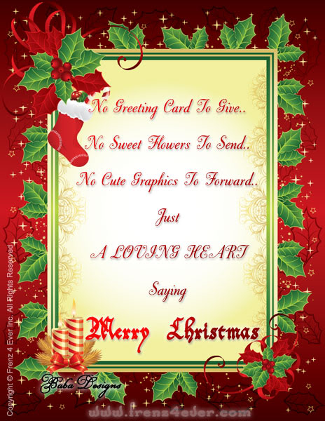 ~* Christmas E cards - Baba Designs*~ Cmascard3