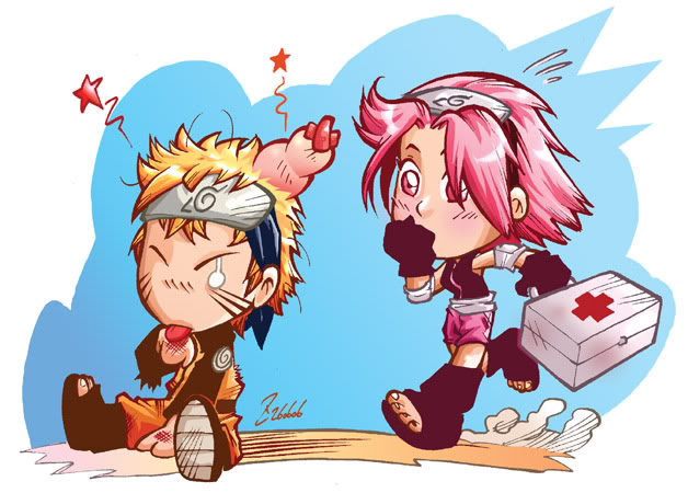 اكبر مكتبة صور  نارتو وساكورا Naruto_and_sakura_SDs_by_dekarogue