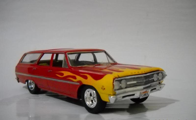 1965 Chevy Chevelle Wagon FLAMED 23-2