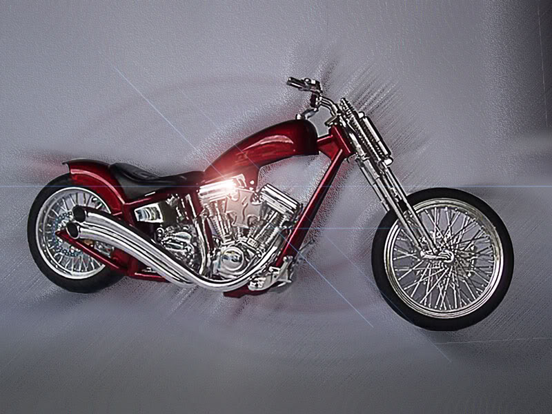 Candy Red Chopper ChopperFXw