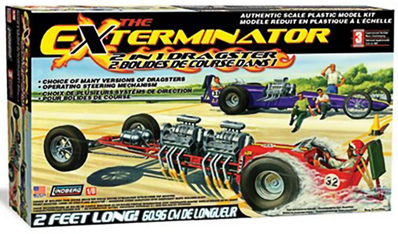 1/8 EXTERMINATOR DRAGSTER LindbergExterminator