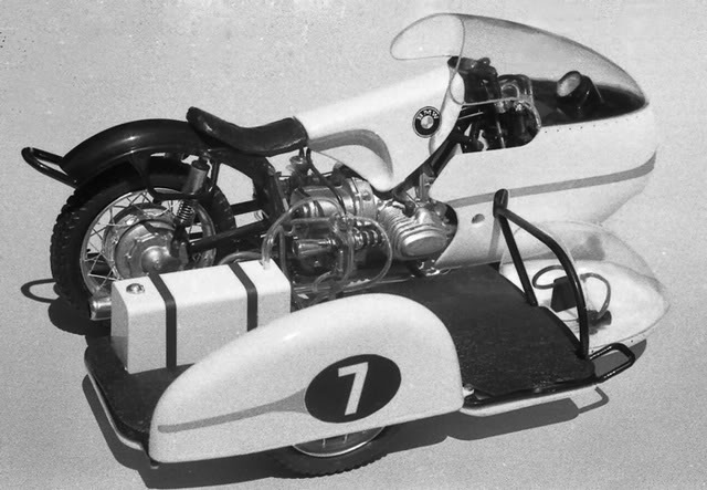 BMW R50 sidecar racer ProtarBMWsidecar-bW