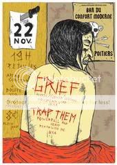 GRIEF + TRAP THEM @ Poitiers Grief