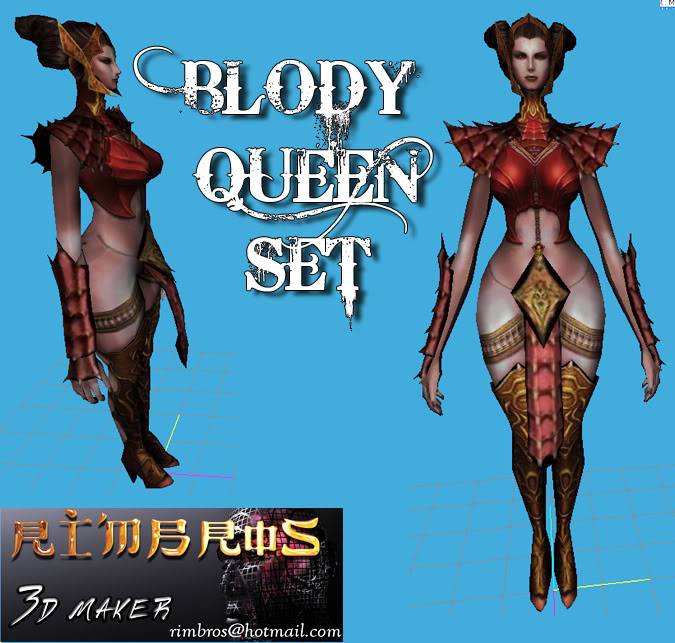 Bloody Queen set gt;Reemplza Silk de Elf (ACTIVO 2010) BLODYQUENSET