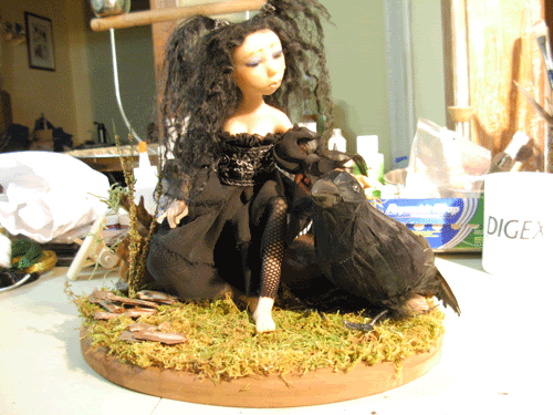 dark fairy wip Raven-and-the-crow1