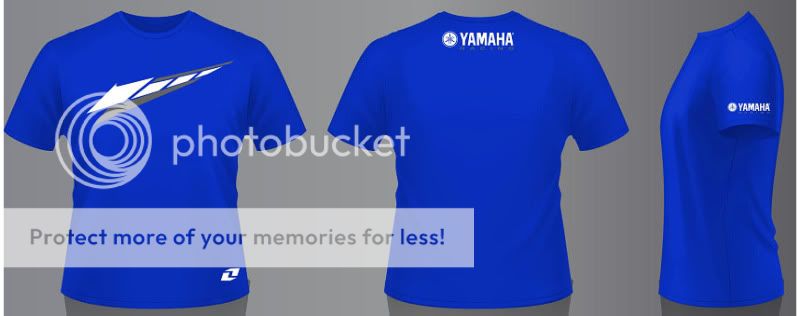 yamaha shirt limited open for bo0king Blue2