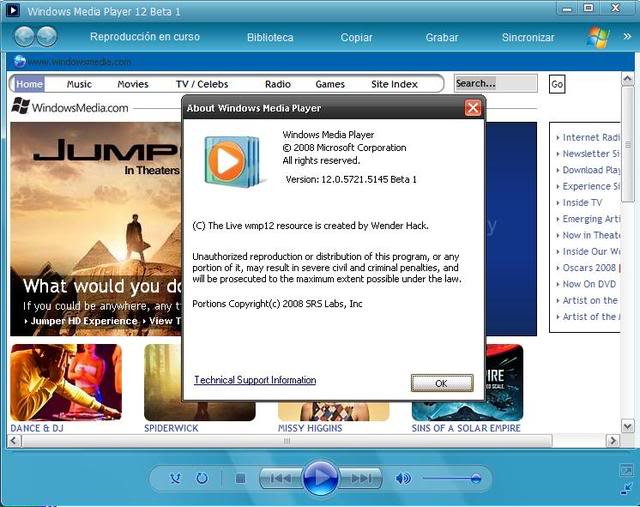 Windows Media Player 12 [2008][RS] 37922vio2nq