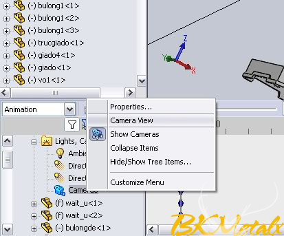 Solidworks Motion Study 11