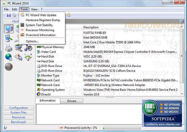 sapphire 4850 512mb>Geforce 9500GT 512 Pcwizard1