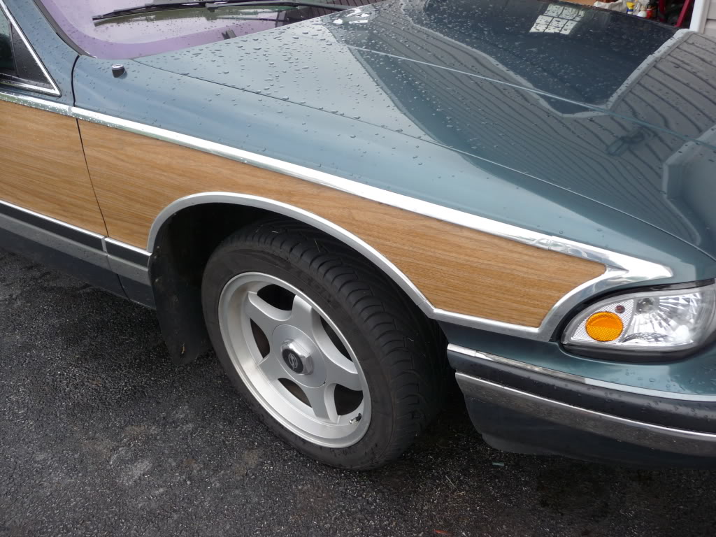 WOOD-GRAIN SIDE TRIM Frontquarterdone