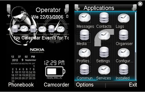      2009 AnimatedNokiaClock