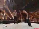 Main Event: Jeff Hardy Vs The Rock [No.1 Conteder WHC] AtomicDropDoubleLegDropFrontDropKic