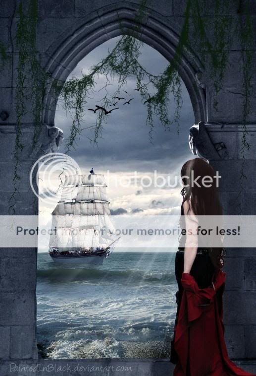 آنـــــآ في بيتي غريبة A_return_from_the_sea_by_PaintedInB