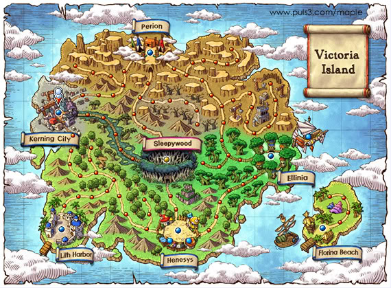 Mapas de Maple Story Victoria