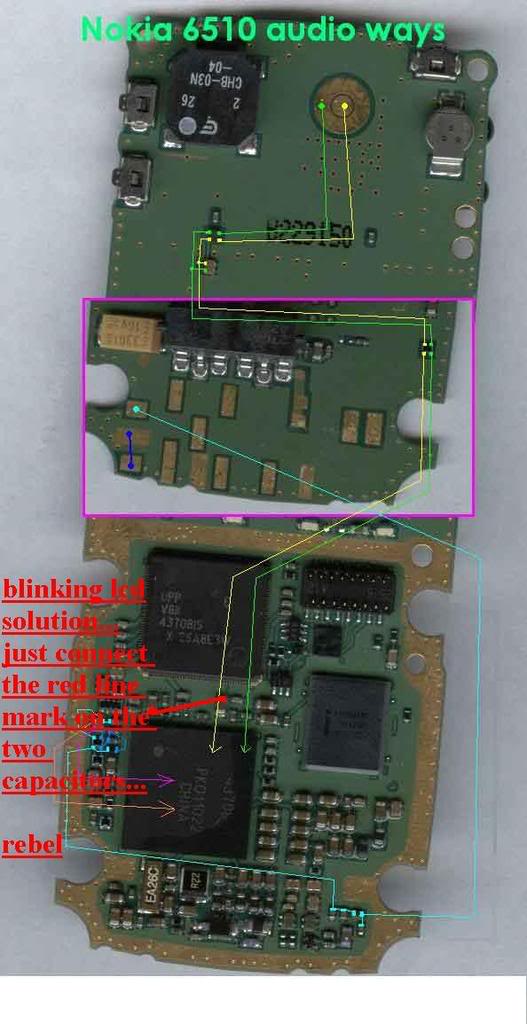 6510/8310 blinking lcd solution 6510solution