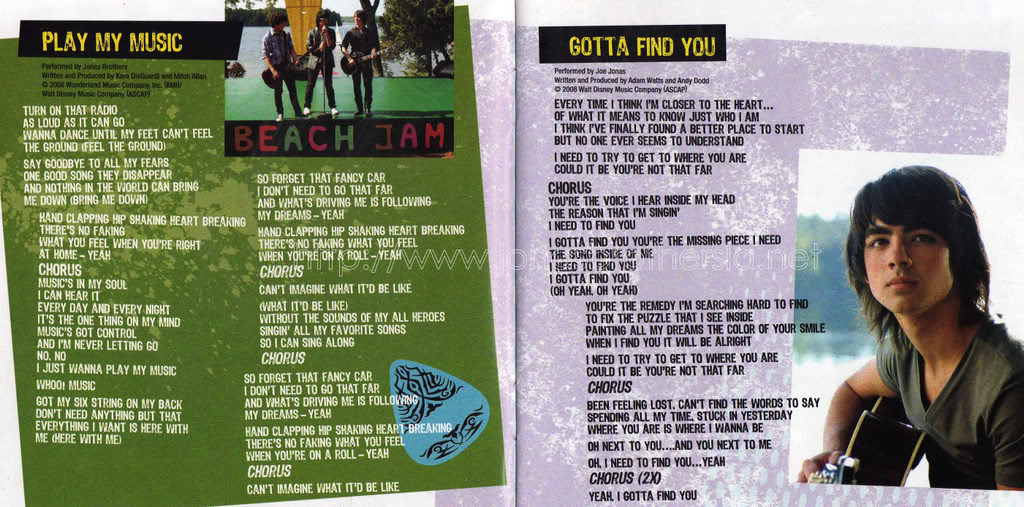 Camp Rock Soundtrack -Scans- [HQ!] Img009