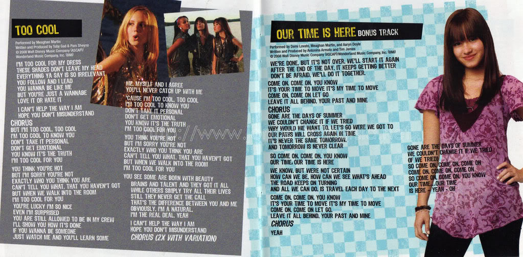 Camp Rock Soundtrack -Scans- [HQ!] Img013