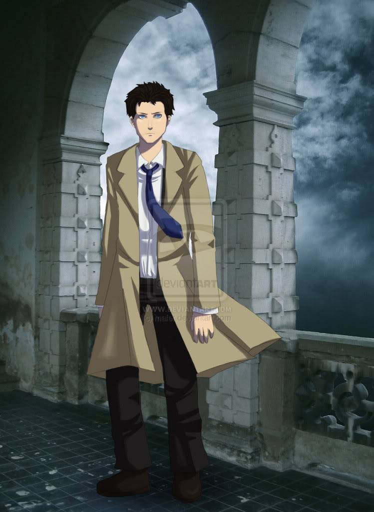 Gabriel SUPERNATURAL___Castiel_by_mafer