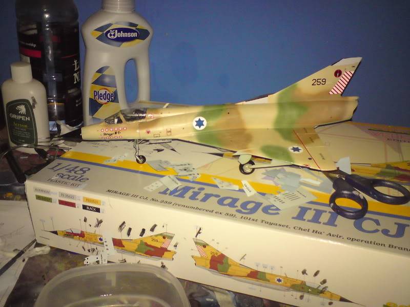 Eduard Mirage III CJ 1/48 - Sida 3 DSC00340