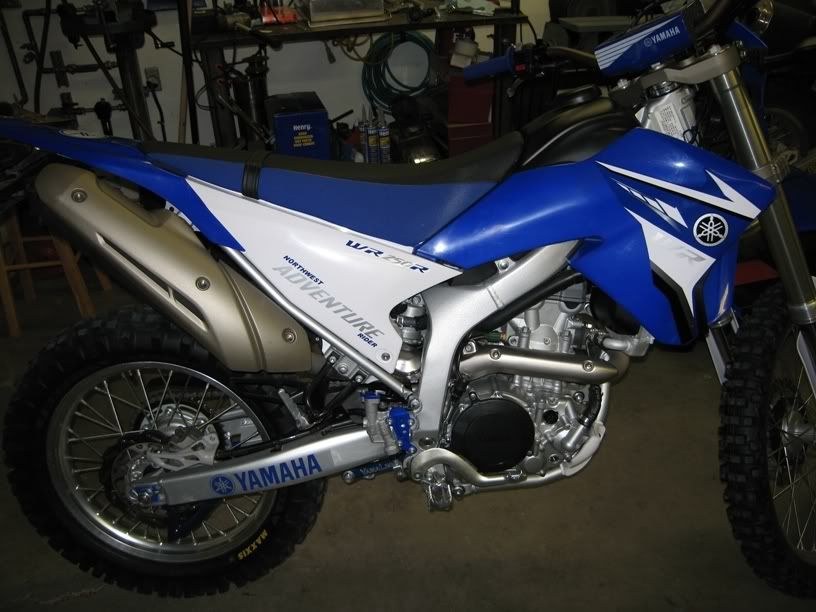 Wr250R Powder coat job! Powdercoat5