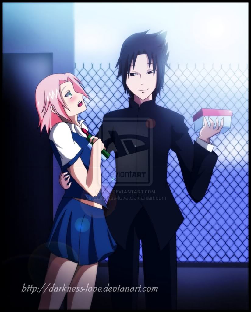 >.< FC del Sasusaku!!>.< - Página 3 Sasuke_and_sakura_school_time_by_darkness_love-d20xquf