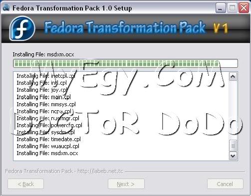 حـصــريا : باقة تحويل الويندوز Fedora Linux Transformation Pack Fedora6