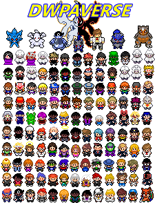 DWPAVERSE(All original sprites picture) DWPAVerse