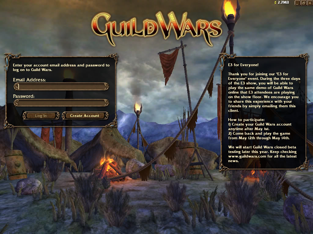 Show us your UI! Guild_Wars_Menu_Shot