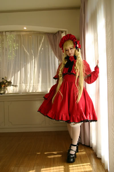 Cosplay Rozen Maiden *o* Shinku