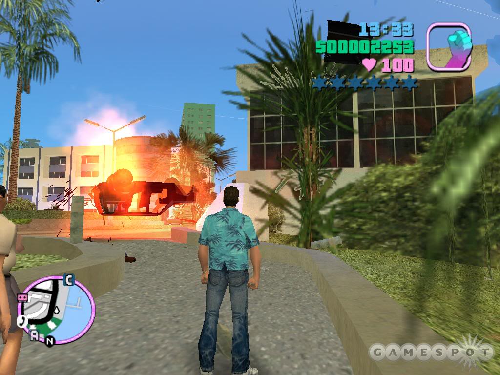 حصريا مع أشهر العاب الاكشن و الاثارة .. ll GTA: Vice City ll .. بمساحة 240 MB و على 4 سيرفرات  6-15