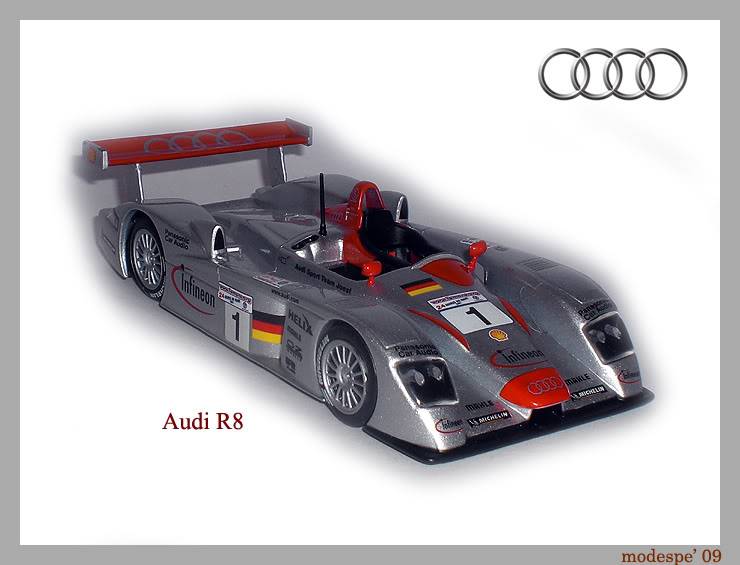 La Colección de Modespe 1:43 AudiR8