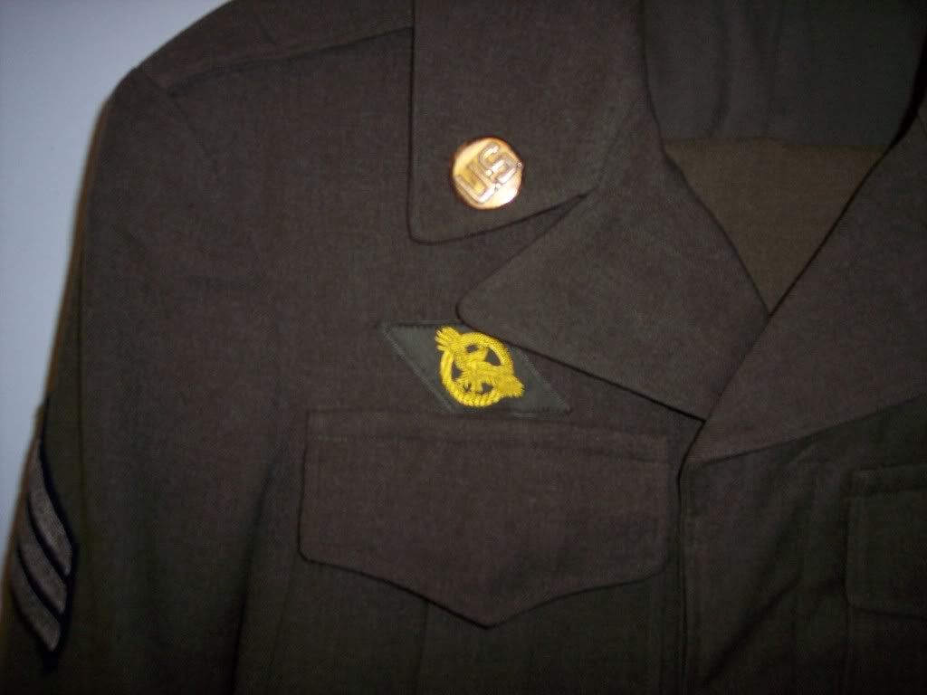 WWII 7th Army Air Corps "Ike Jacket" Uniform 100_1581