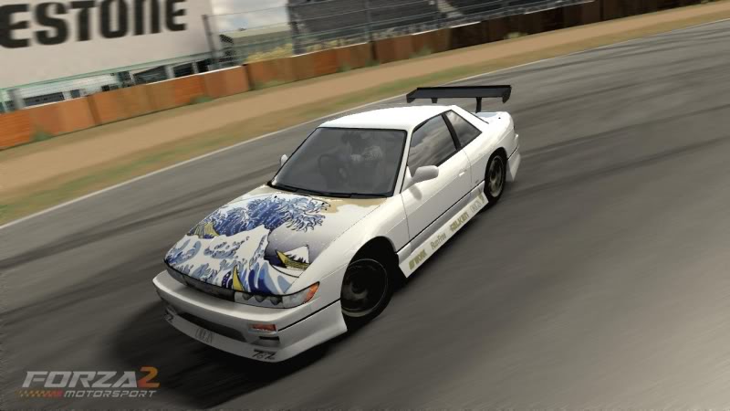 S-13 with Wave hood to go with Toyota Sprinter ForzaS13
