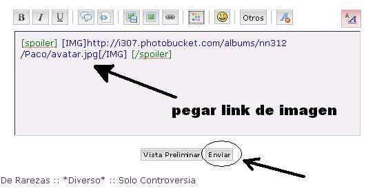 Como crearte una galeria con photobucket y subirlas a derarezas 6alt2