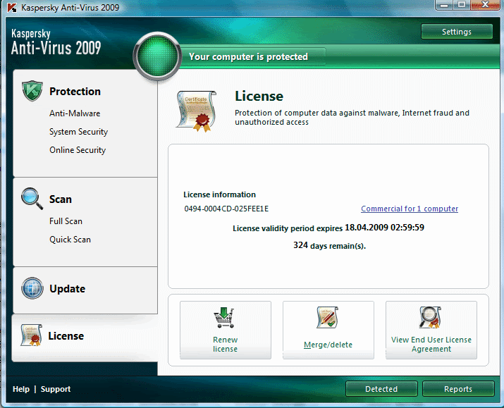 Kaspersky Anti-Virs 2009 Kav12