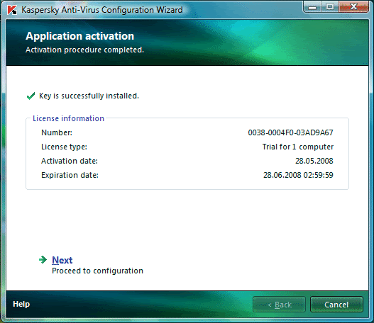 Kaspersky Anti-Virs 2009 Kav5