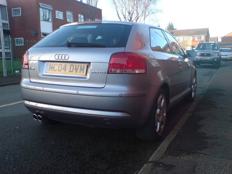 Marts A3.. TDI..sport... bit of de-bling........... A3rear