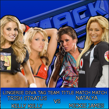 Trish & Kelly vs Natalya & Mickie Pictures, Images and Photos