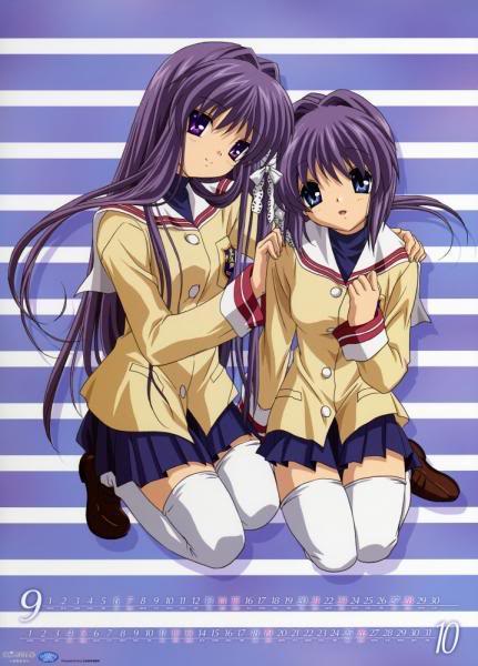 Kyou and Ryou Clannad Pictures, Images and Photos