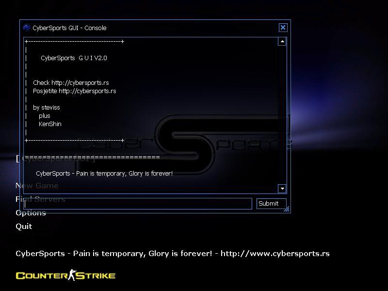 CyberSports GUI v2.0 Ss1