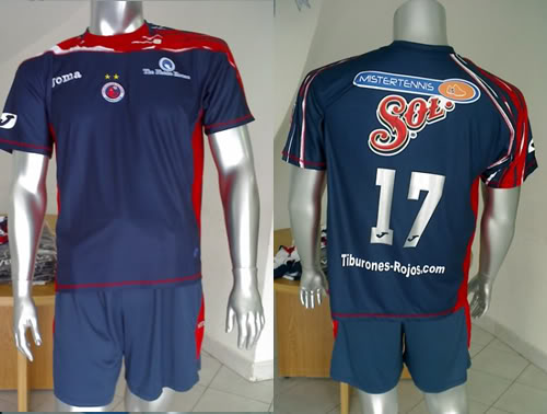 Veracruz-MEX - Camisas 2010 2ndoUniformeTiburonesRojos