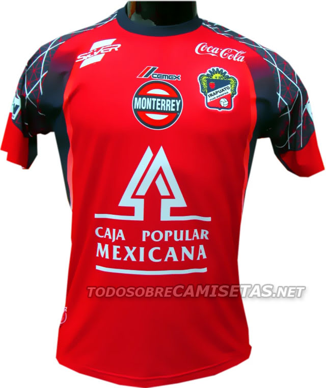 Sport del Irapuato FC-MEX - Uniformes - 2012/13 IRA1