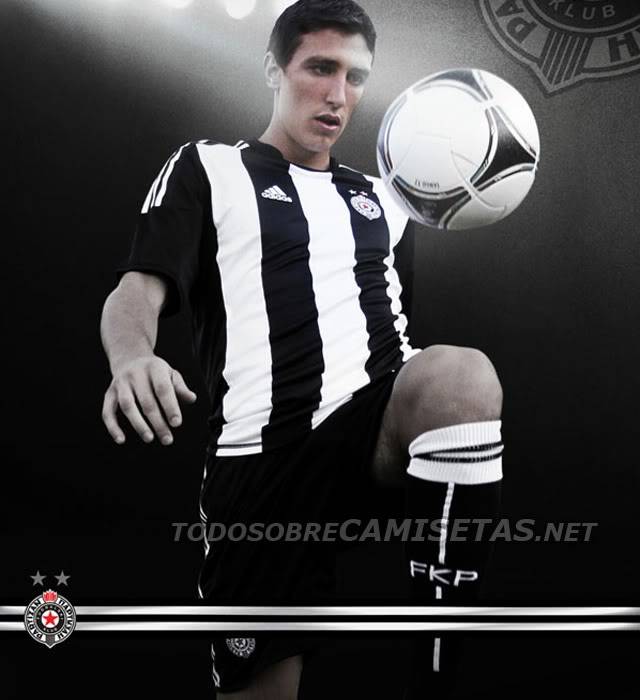 Partizan Belgrado - Uniforme Titular - 2012/13 PART122