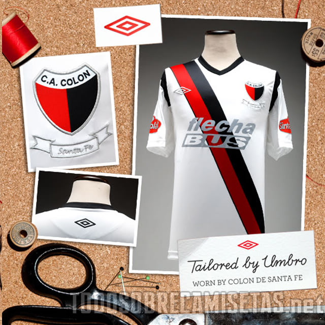 Colón de Santa Fe - Uniformes - 2011/12 Colon11away