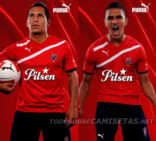  Independiente Medellín - Uniforme Titular - 2011/12 DIMpuma