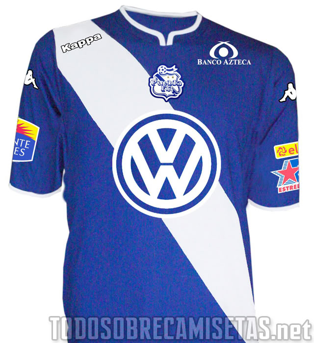 Puebla-MEX - Uniformes - 2011/12 Puebla11away